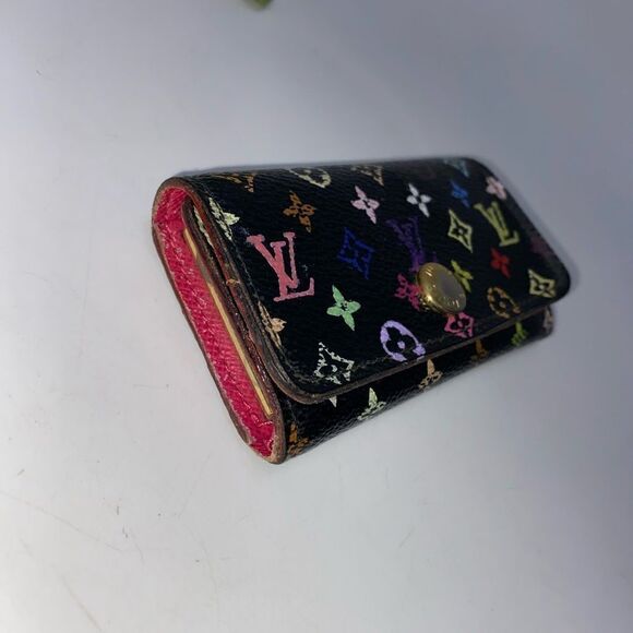 Authentic Louis Vuitton Colorful 4 Key Wallet - Picture 3 of 8
